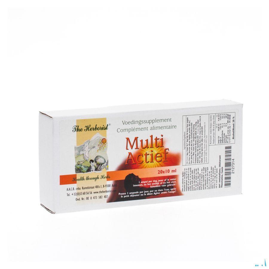 Herborist Multi Actief Ampoule 20x10 ml 0733