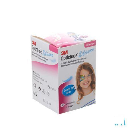 Opticlude 3m Silicone Eye Patch Girl Maxi 50  -  3M