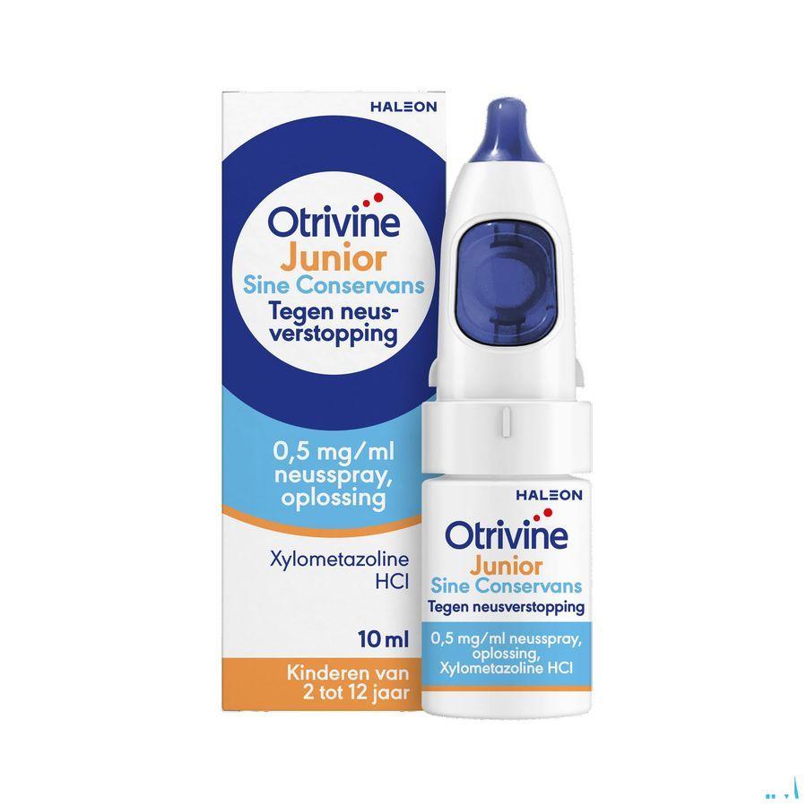 Otrivine Junior Neusverstopping 0,5mg/ml Spray 10 ml