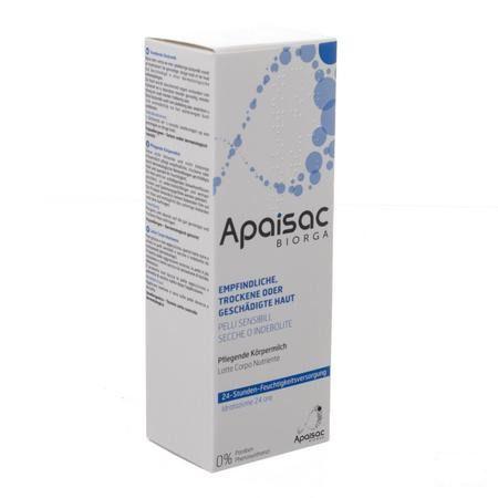 Apaisac Biorga Lait Corps Nourrissant Tube 200 ml