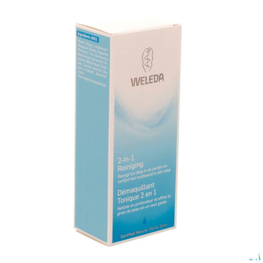 Weleda Demaquillant Tonique 2en1 Flacon 100 ml  -  Weleda