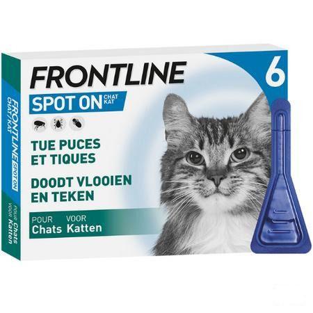 Frontline Spot On Kat 10% et 6x0,50 ml