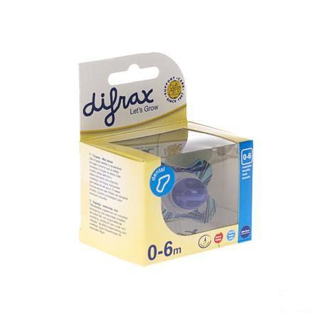 Difrax Fopspeen Sil Mini-dental 0-6m 799  -  Difrax