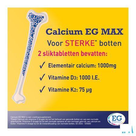 Calcium Eg Max K2 1G/1000Ie/75Mcg Filmom.Tabl 90 x 2