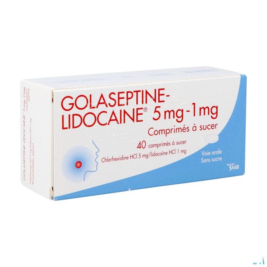 Golaseptine Lidocaine Zuigtabl 40