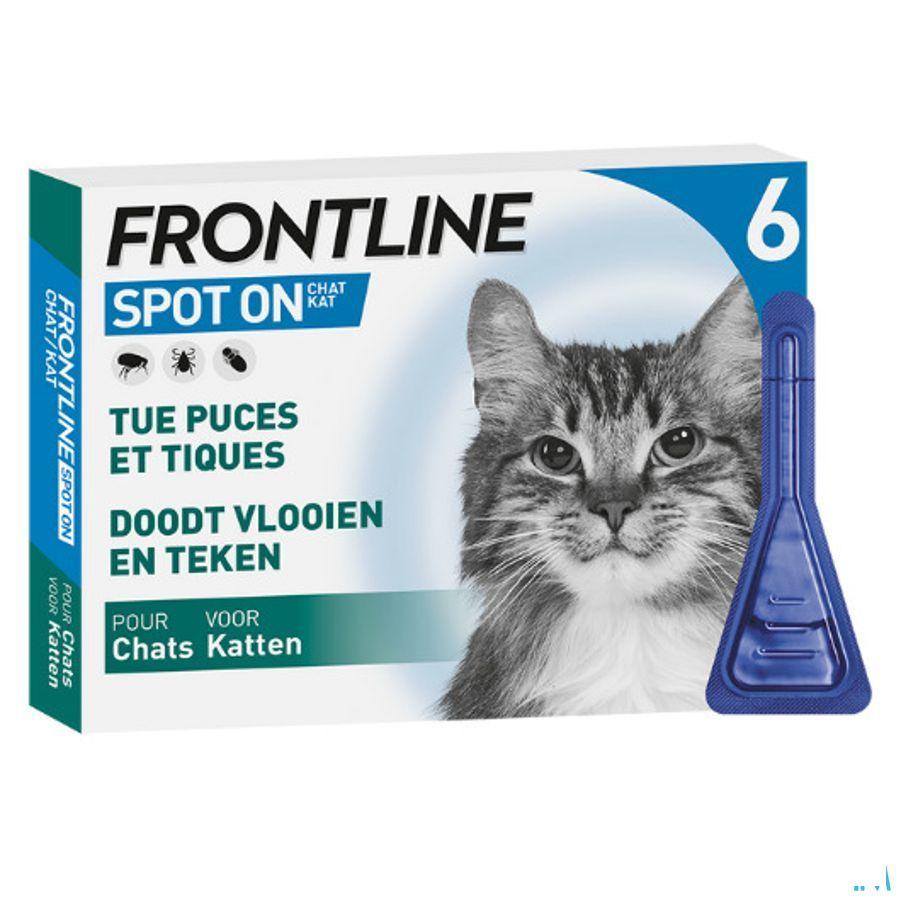 Frontline Spot On Kat 10% et 6x0,50 ml