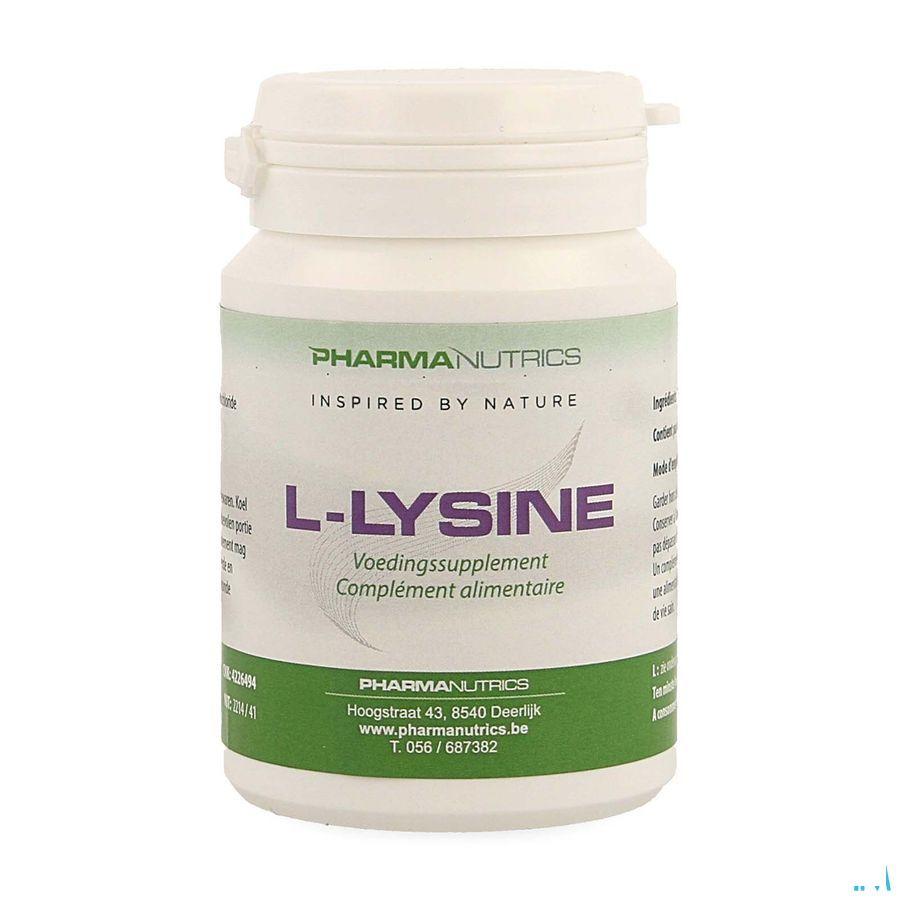 L-Lysine V-Caps 60 Pharmanutrics  -  Pharmanutrics