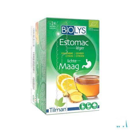 Biolys Gingembre Citron Sachets 24  -  Tilman