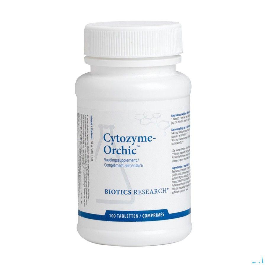 Biotics Cytozyme-Orchic 100 tabletten  -  Energetica Natura