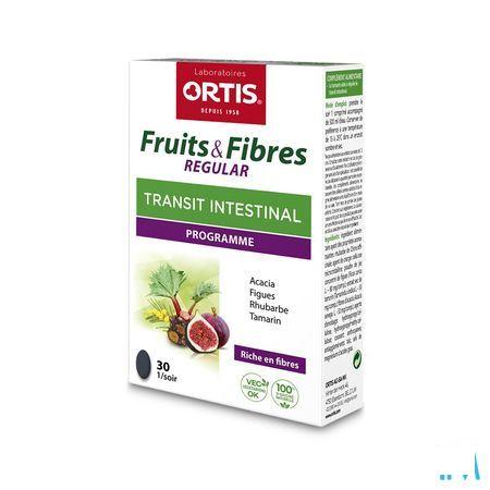 Ortis Fruits & Fibres Regular Comprimes 30  -  Ortis