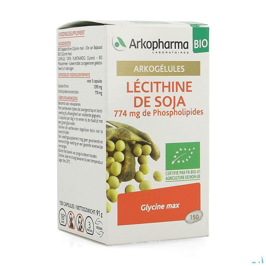 Arkocaps Sojalecithine Bio Capsule 150  -  Arkopharma