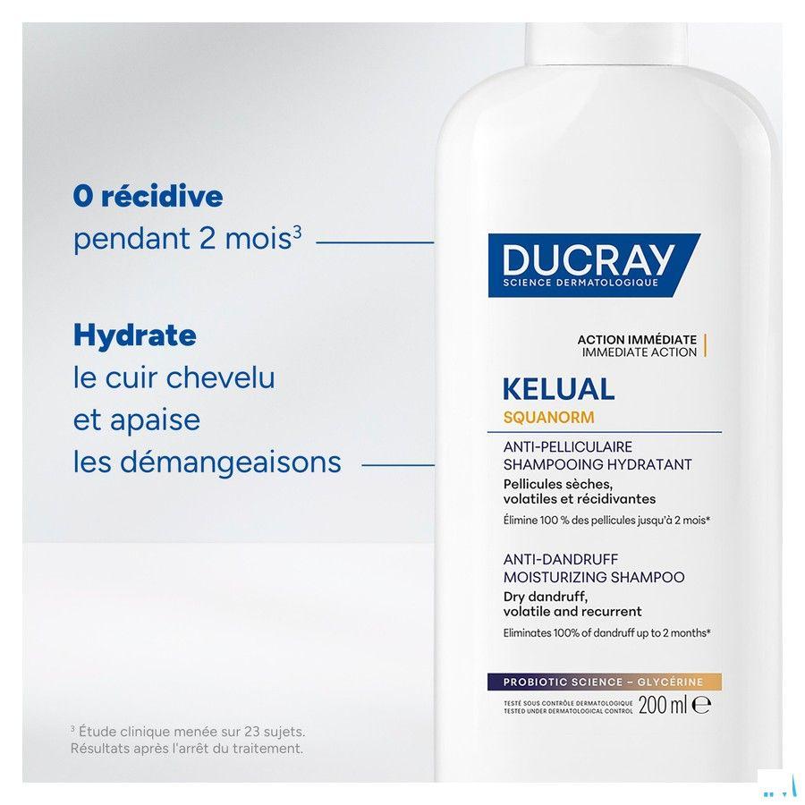 Ducray Kelual Squanorm Shampooing Pellicules Seches 400 ml