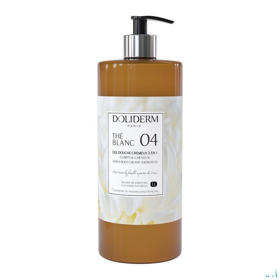 Doliderm Douchegel 2In1 The Blanc Pompfl 1L