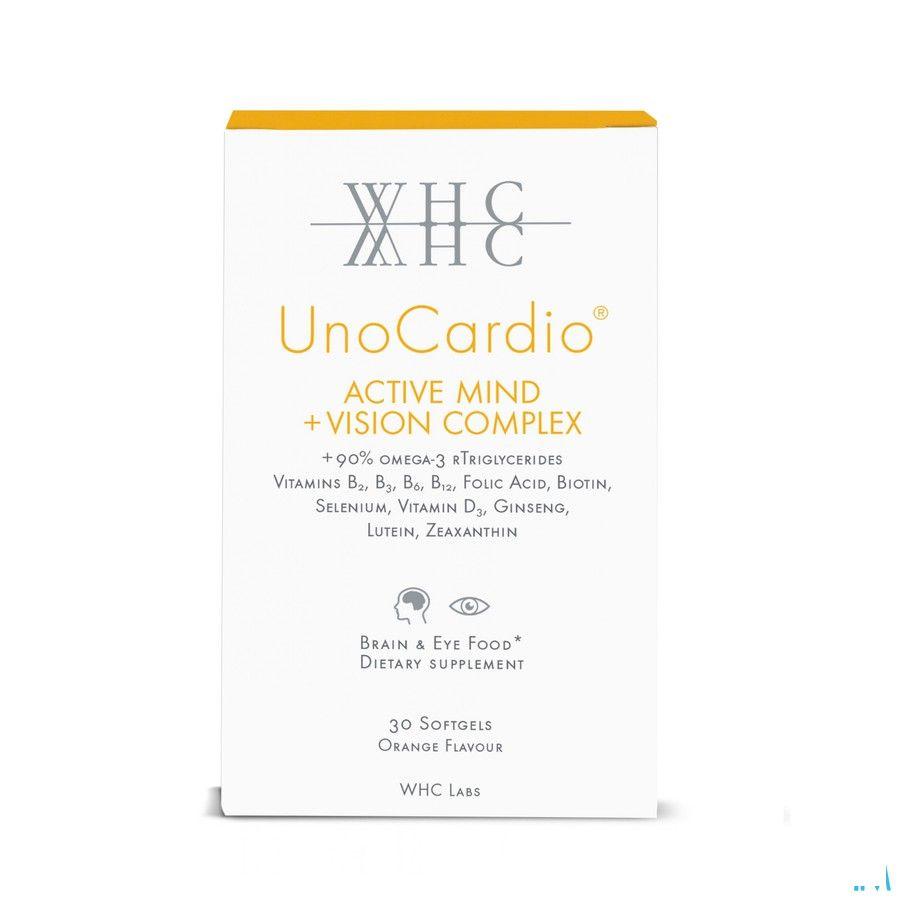 Unocardio Active Mind + Vision Complex Softgels 30