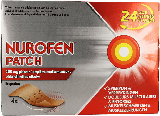 Nurofen Patch 200 mg Pleister 4