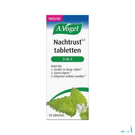 A.Vogel Nachtrust 3In1 Tabl 30