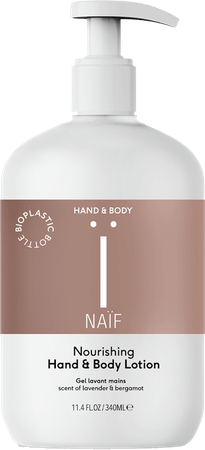 Naif Grown Ups Nourishing Hand & Body Lotion 340ml  -  Ceres Pharma