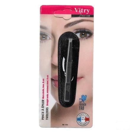 Vitry Classic Epileerpincet Recht Inox 1012  -  Vitry