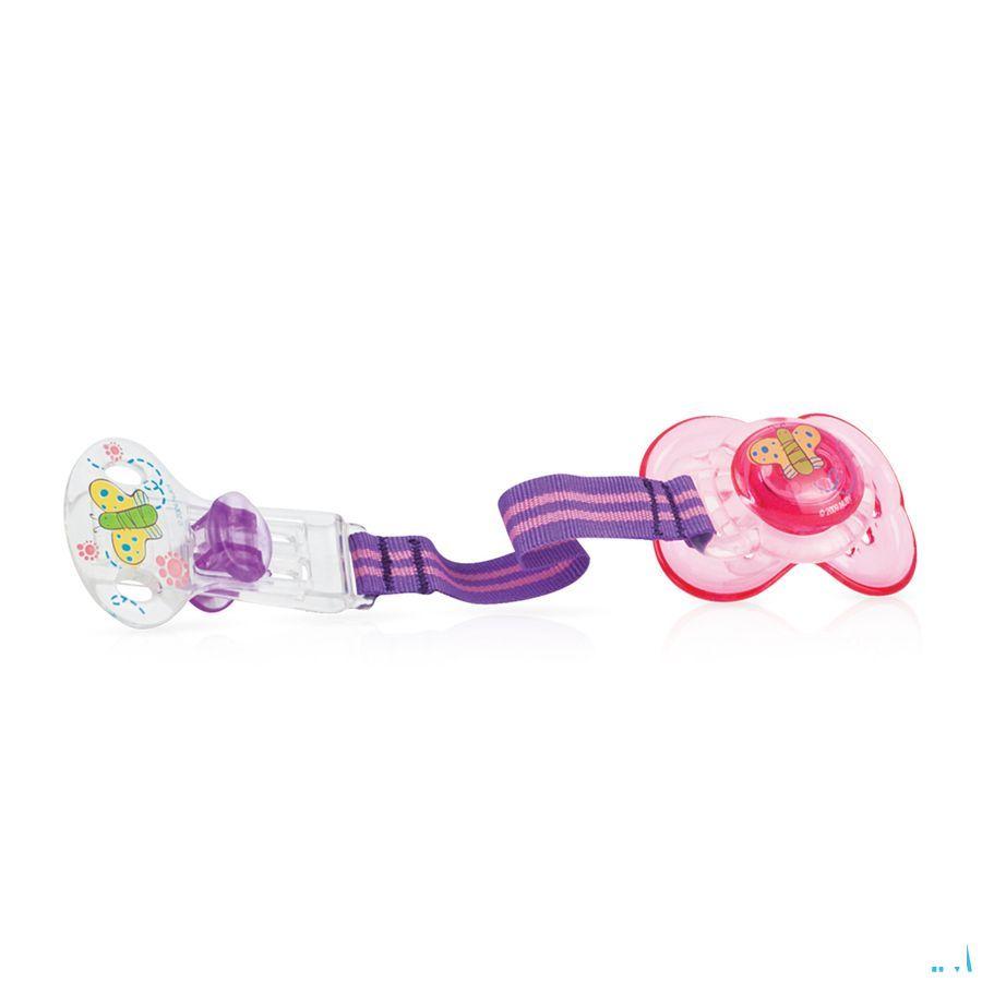 Nuby Fopspeenlint Pacifinder Met Klittenband  -  New Valmar