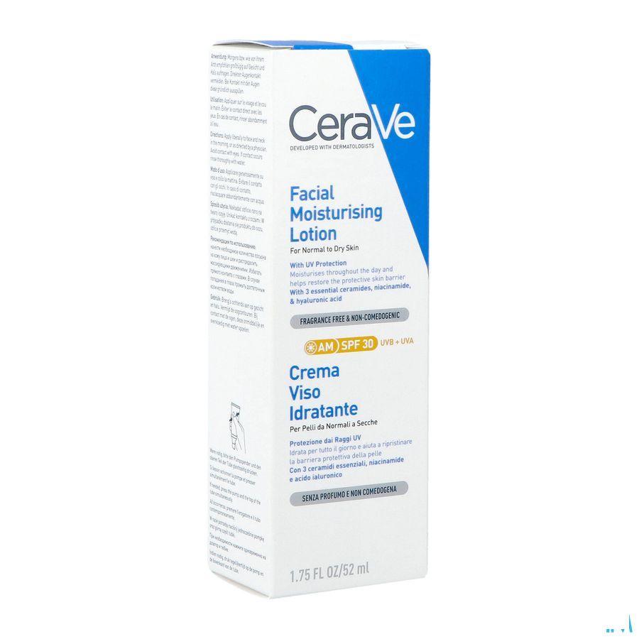 Cerave Creme Hydraterend Gezicht Ip30 52 ml
