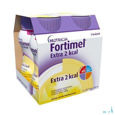 Fortimel Extra 2Kcal Vanille 4X200 ml  -  Nutricia