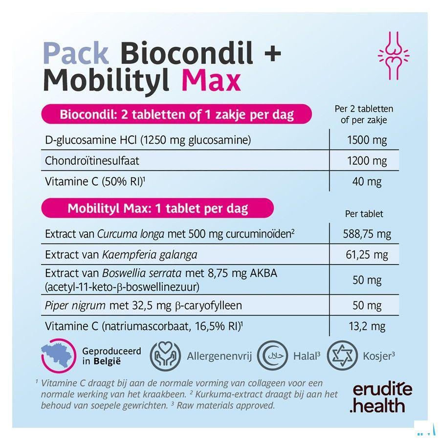 Biocondil+Mobilityl Max Pack Comp 180+Comp 90