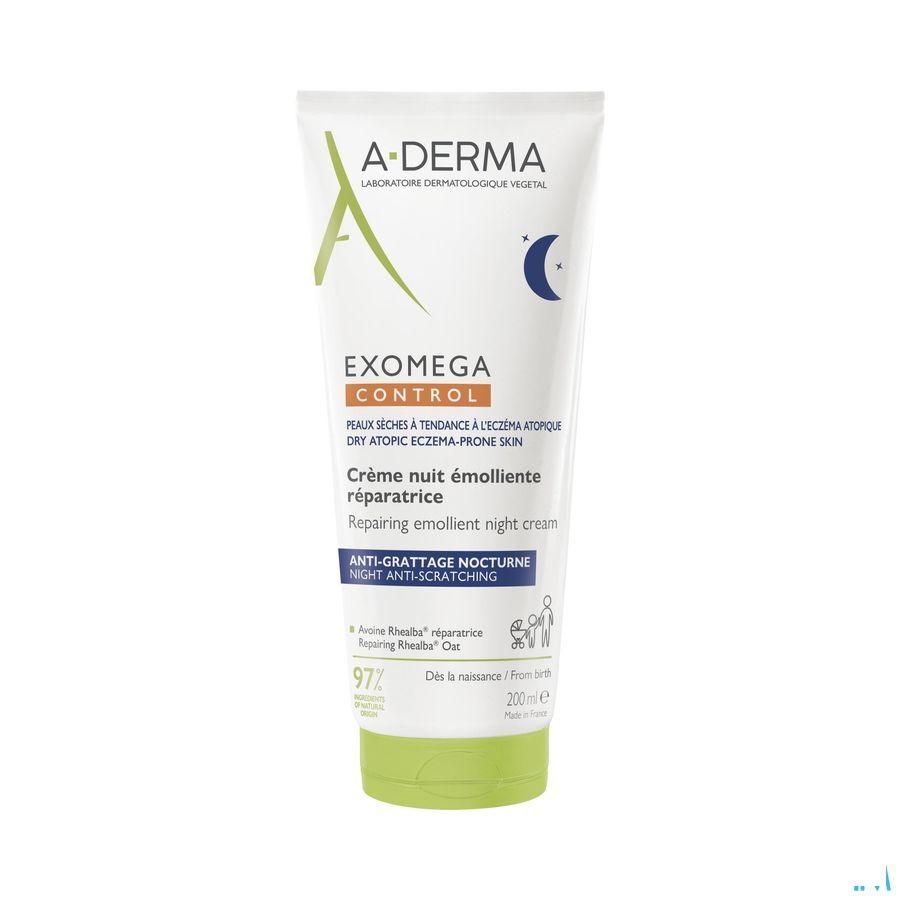 Aderma Exomega Control Herst. Emol. Nacht Cr 200 ml