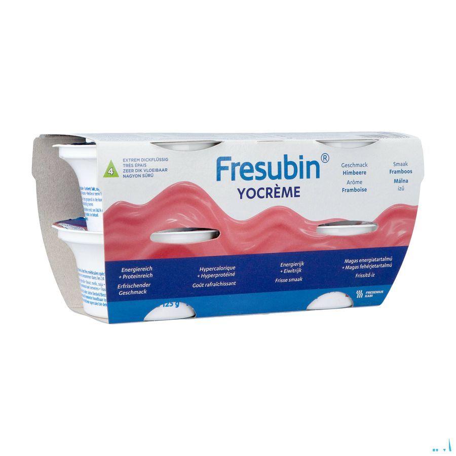 Fresubin Yocreme Framboise 4x125 gr 7120701  -  Fresenius