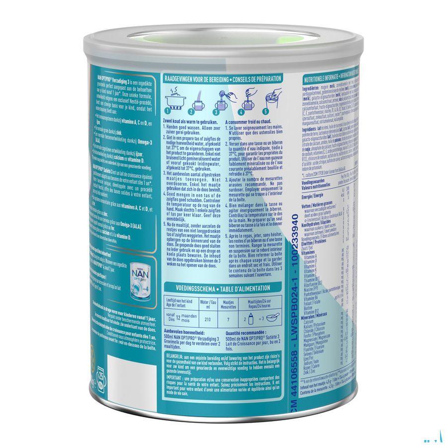 Nan Verzadiging-satiete 3 Poeder 800 gr  -  Nestle