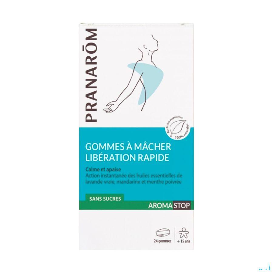 Aromastop Gommes Macher Liberation Rapide 24  -  Pranarom