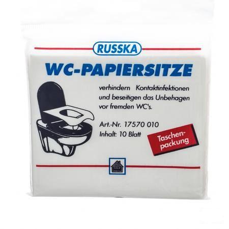 Pharmex Wc-bril Beschermer Papier 10  -  Infinity Pharma