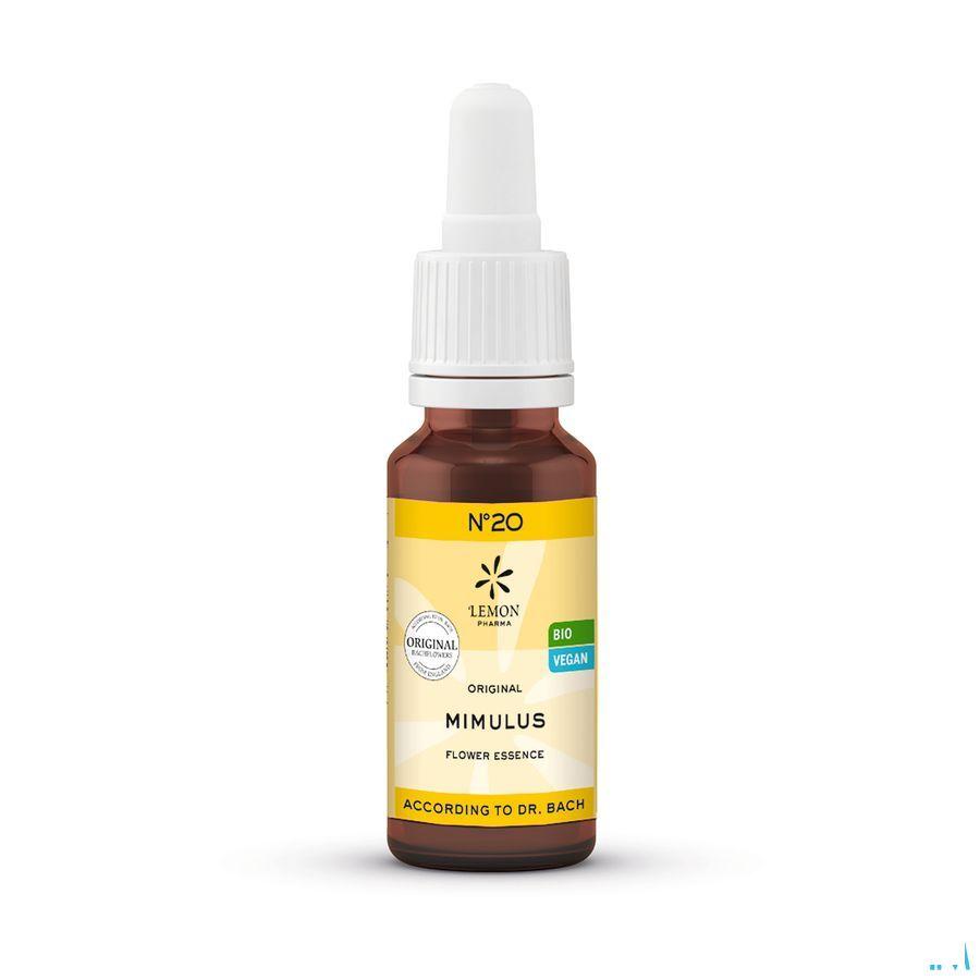 Fleurs De Bach Bio Nr 20 Mimulus 20 ml  -  Eureka Pharma