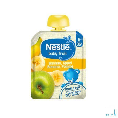 Nestle Naturnes Banaan Appel 90 gr  -  Nestle