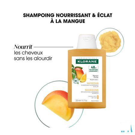 Klorane Capilaire Shampooing Mangue 200 ml