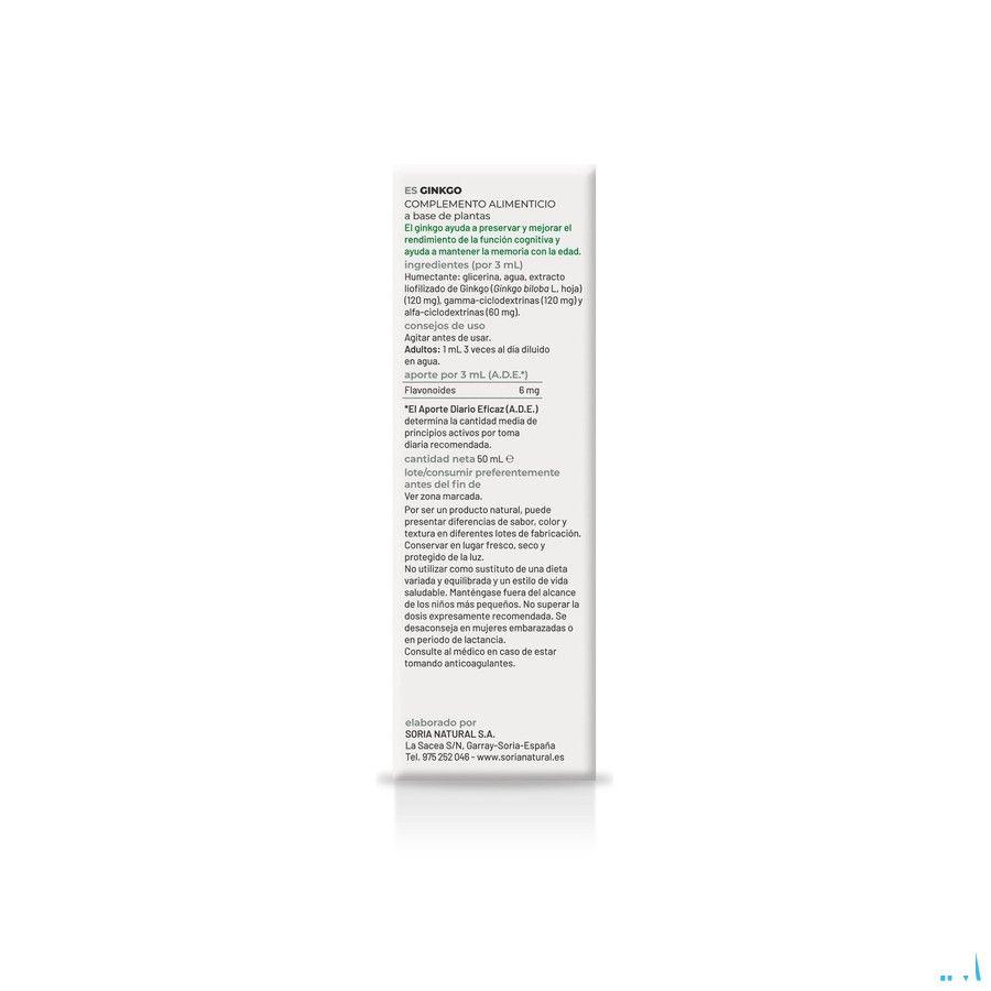 Soria Ginkgo Biloba Xxi Extr.fl. 50 ml  -  Soria Bel