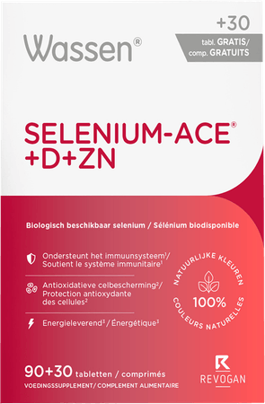 Selenium-Ace+D+Zn Comp 90 + Comp 30-Wassen Revogan