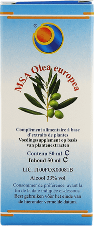 Olea Europaea Msa Maceraat Druppels 50 ml  -  Herboplanet