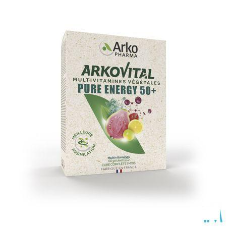 Arkovital Pure Energy 50 + Capsule 60  -  Arkopharma