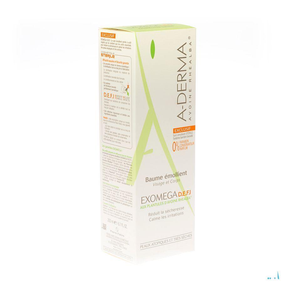 Aderma Exomega Defi Creme Tube 200 ml  -  Aderma