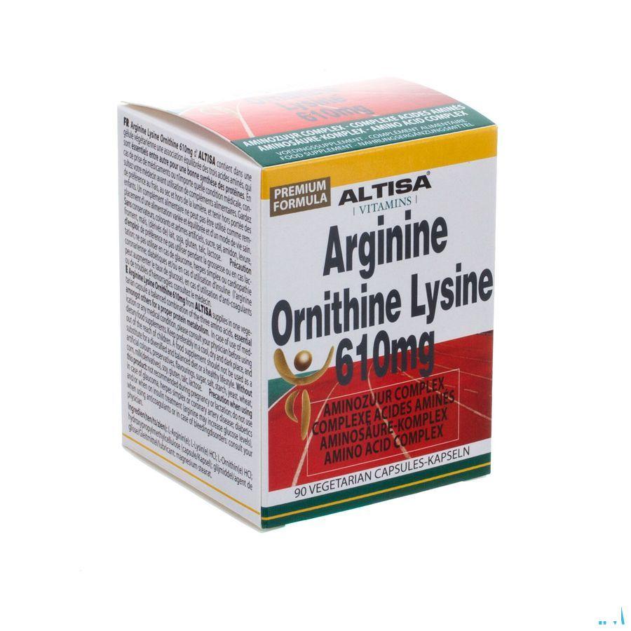 Altisa Arginine Ornithine Lysine V-Capsule 90 151038  -  Dieximport