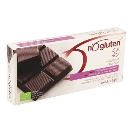 Nogluten Chocolat Noir Bio 2x45 gr 3996  -  Revogan