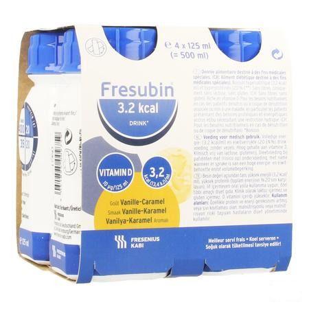 Fresubin 3,2 Kcal Drink 125 ml Vanille caramel  -  Fresenius