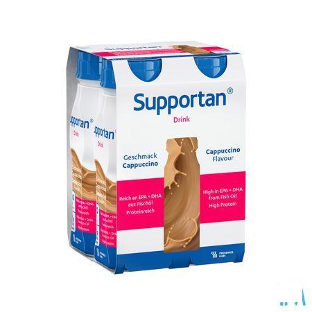 Supportan Cappuccino Flacon 4x200 ml 7018601  -  Fresenius