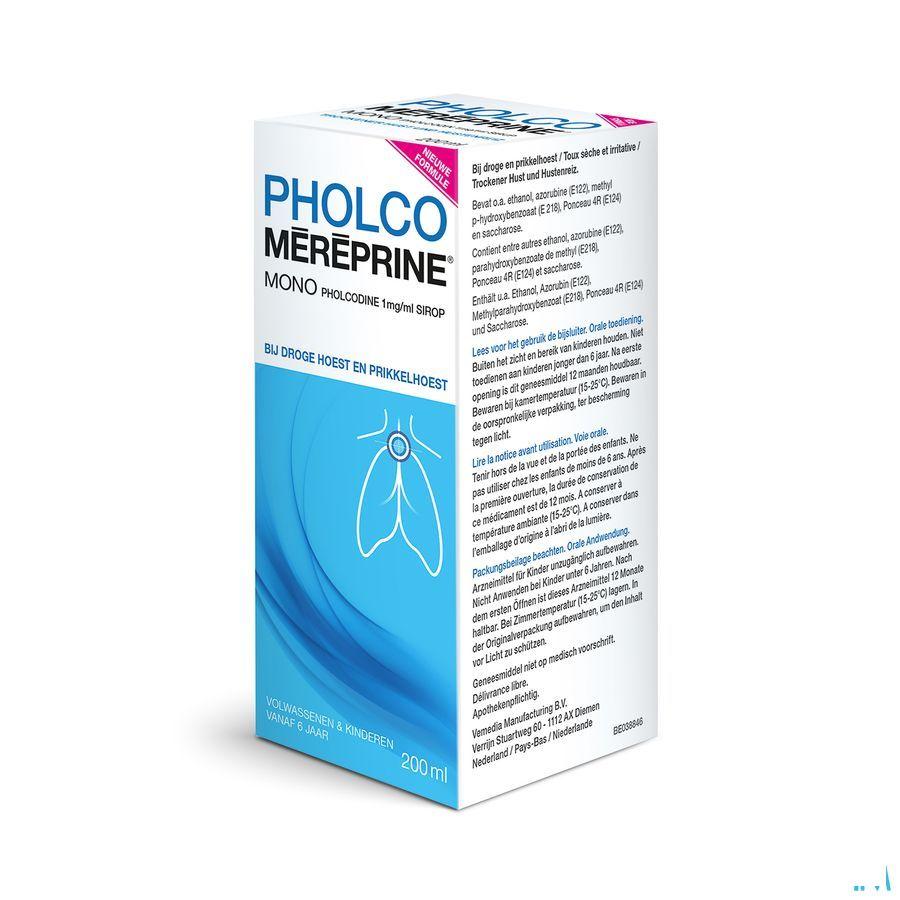 Pholco Mereprine Mono 1 mg/  ml Siroop 200 ml