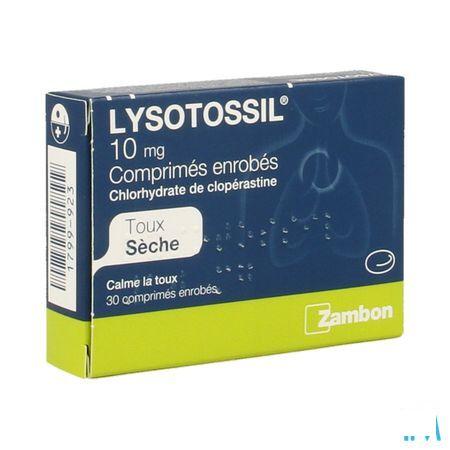 Lysotossil Dragee. 30 X 10 mg