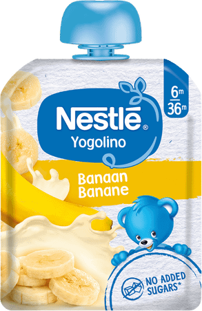 Nestle Yogolino Banaan Pouch 90 gr  -  Nestle