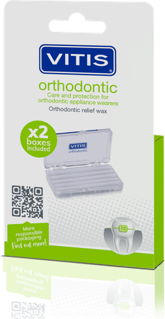 Vitis Orthodontic Wax Blister 2 Doosjes 3600  -  Dentaid