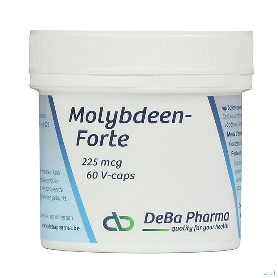 Molybdene Forte V-Capsule 60x225mcg  -  Deba Pharma