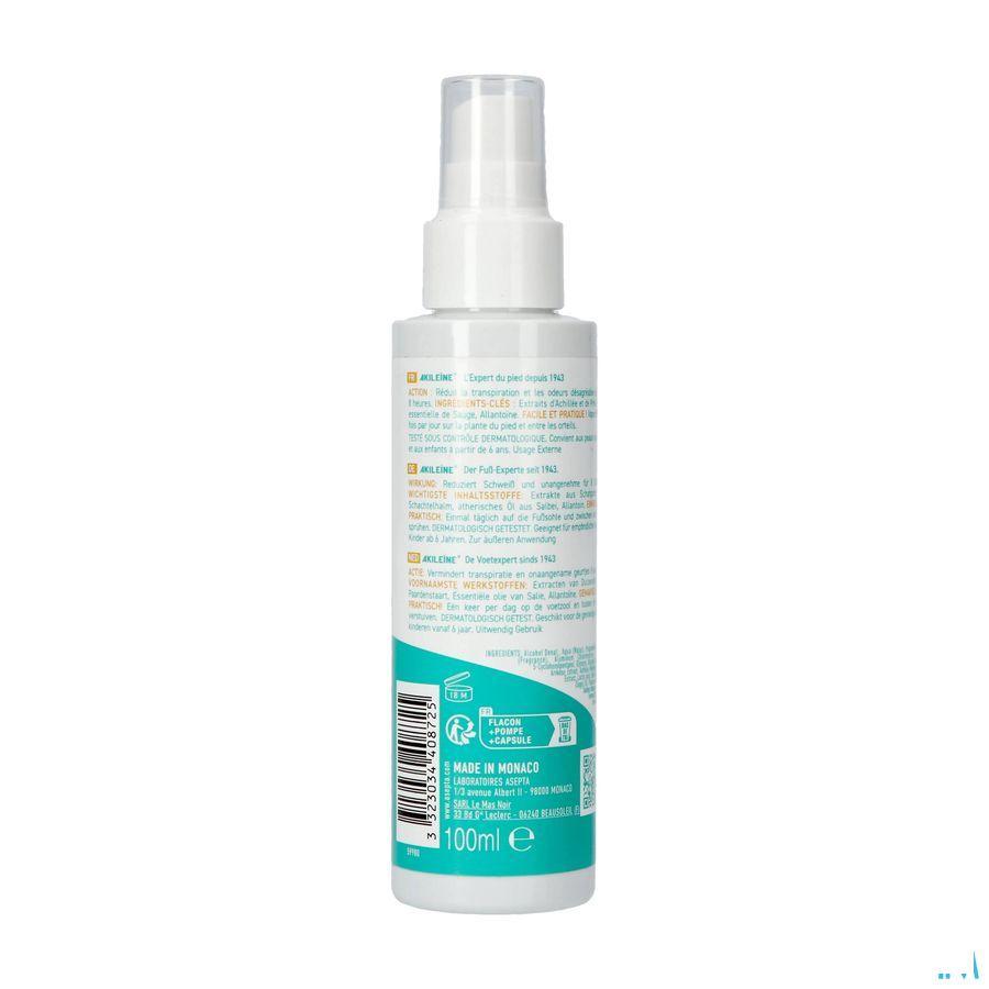 Akileine Groen Deo Biactif Anti tran.vapo100 ml 103130  -  Asepta