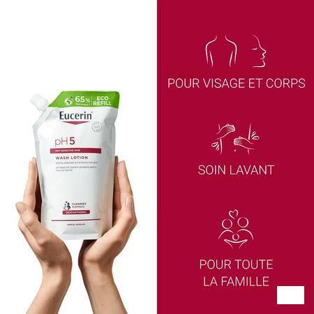 Eucerin Ph5 Waslotion Navulling 400 ml  -  Beiersdorf